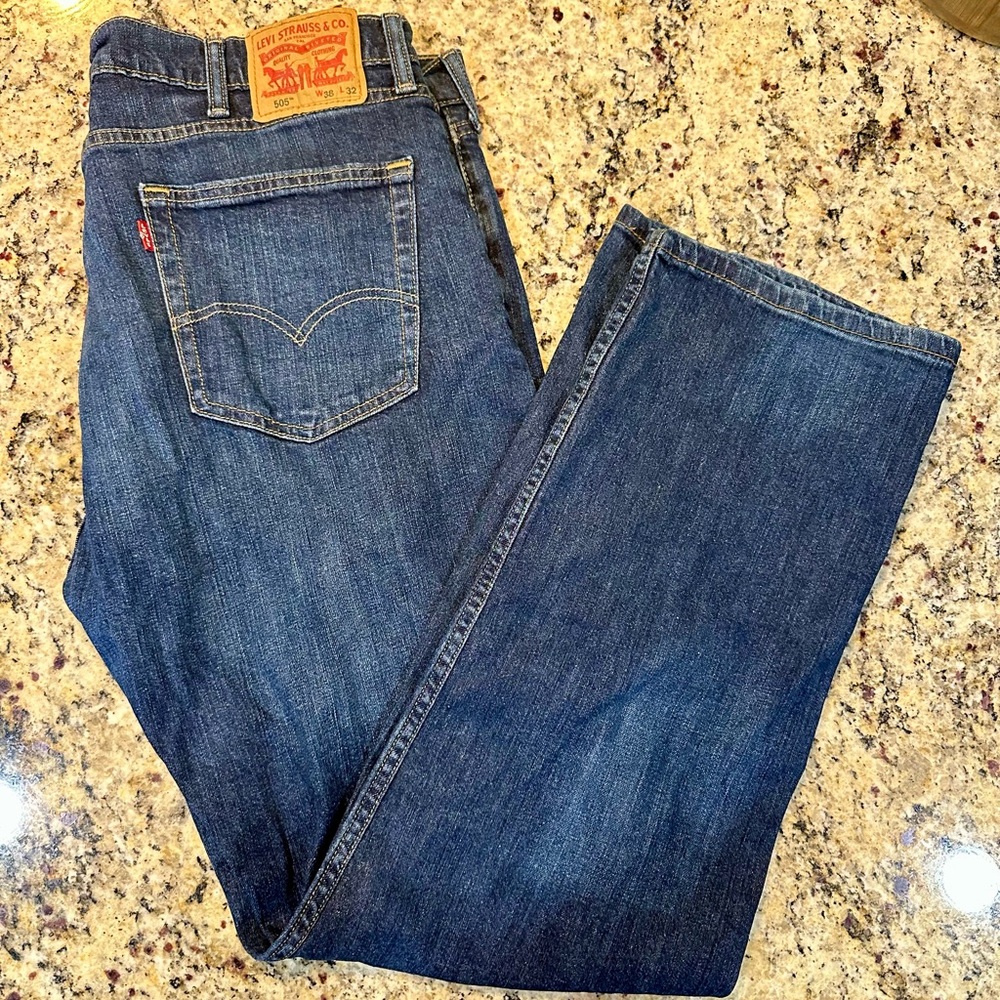 Levi's 505 Reg fit straight leg Jeans